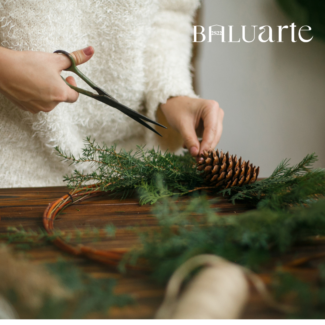 Taller de Coronas de Navidad en Madrid – Barrio de Salamanca